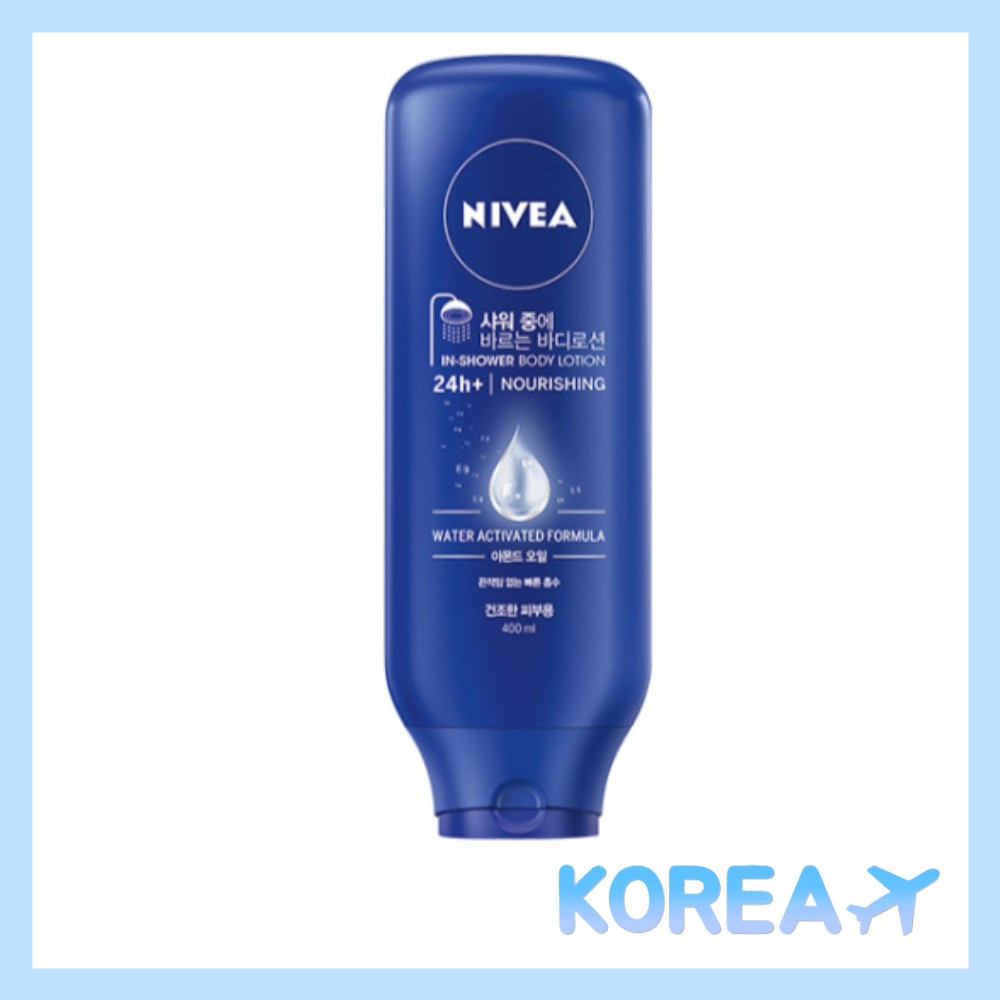 NIVEA in-shower body lotion nourishing for dry skin 400ml