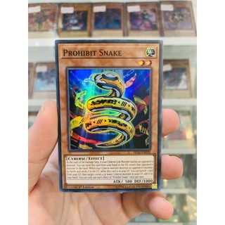 Thẻ Bài YugiOh! Mã FIGA-EN038 - Prohibit Snake - Super Rare - 1st Edition
