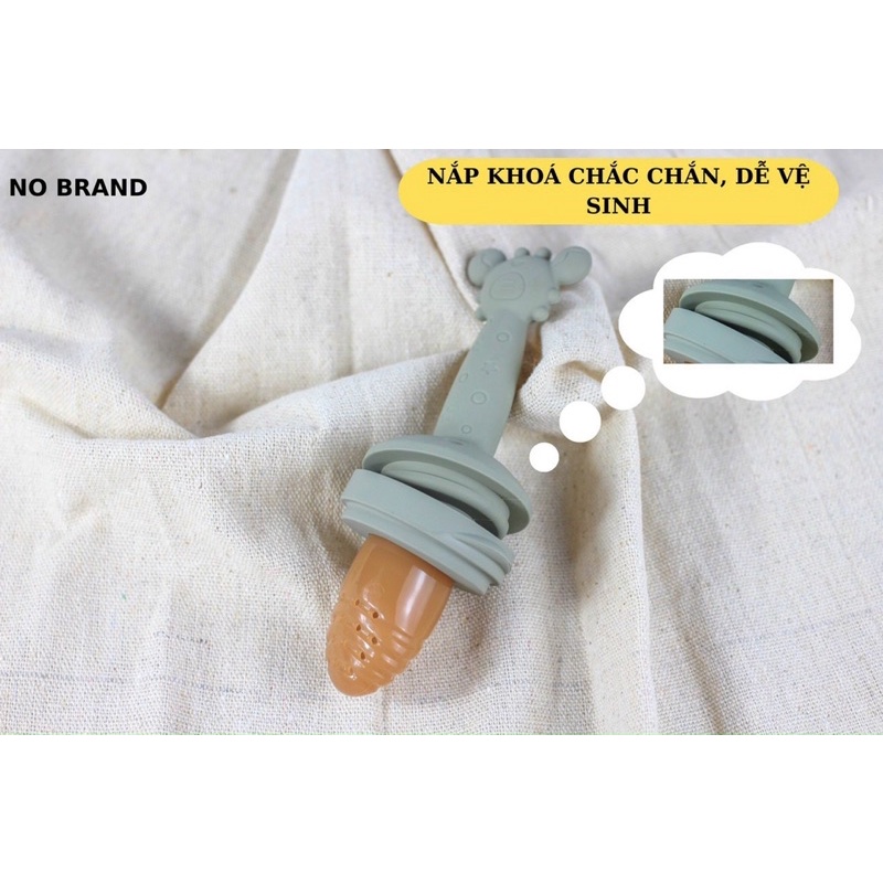 Túi nhai ăn dặm đa năng Silicon Carb 4M+