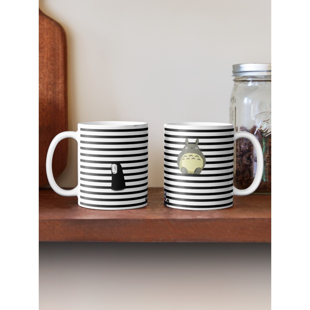 Cốc ma thuật / Ly in hình Totoro Ghibli-My Neighbor Totoro, Kiki's Delivery Service và Spirited Away