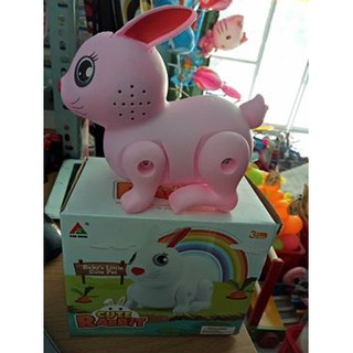 Thỏ ngọc chạy pin có nhạc vui nhộn cho bé.