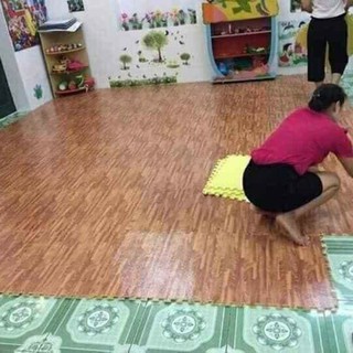 Bịch thảm xốp vân gỗ kt 60x60