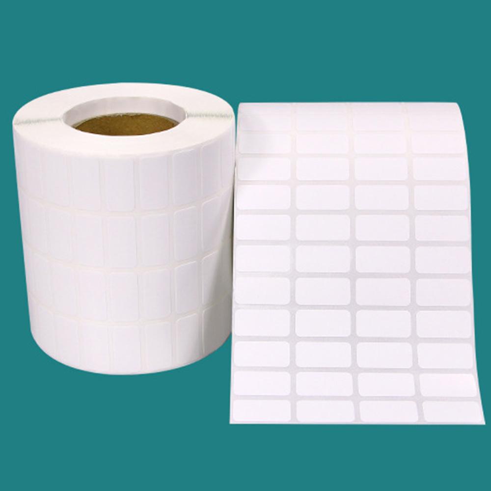 Nhãn Dán Tự Dính Chống Thấm Nước Màu Trắng 20 * 10 mm Đa Ứng Dụng
