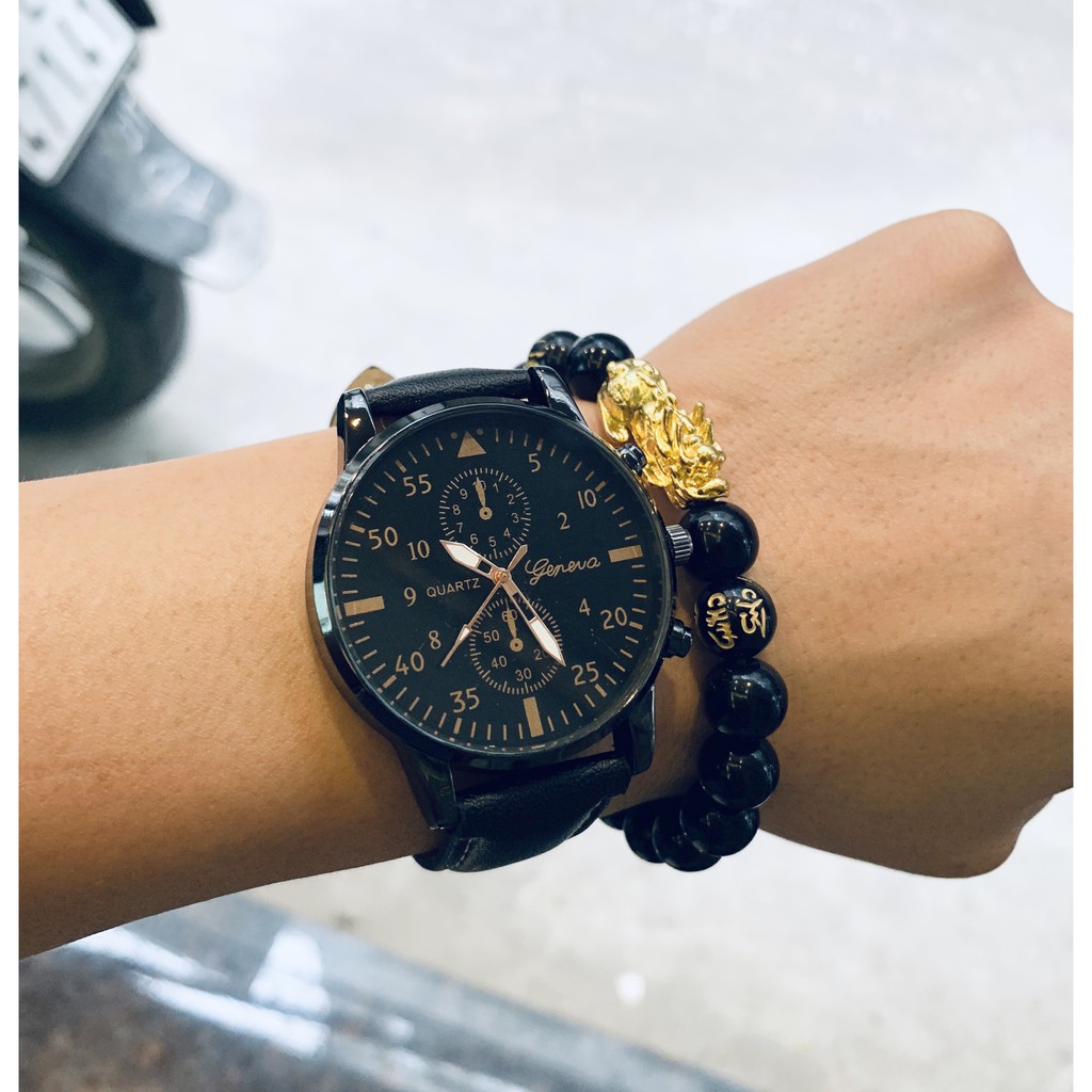 ĐỘC_QUYỀN_Đồng Hồ Nam GENEVA Thể Thao Dây Da Cao Cấp Nam Tính | BigBuy360 - bigbuy360.vn