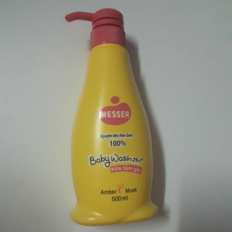 Sữa tắm gội weseer 500ml