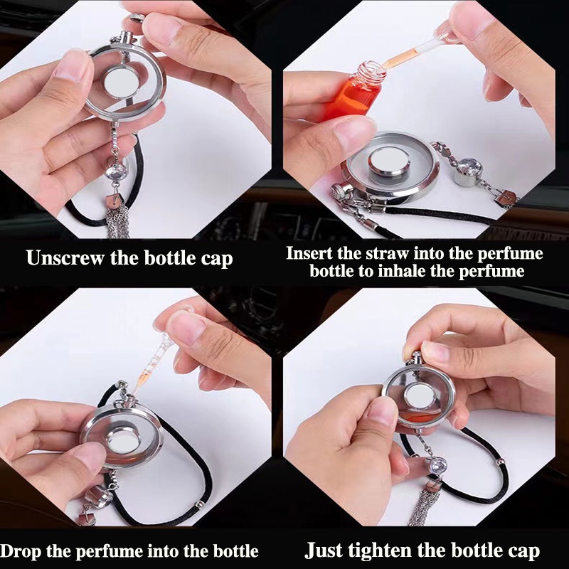 1 Phụ Kiện Trang Trí Xe Hơi Khuếch Tán Nước Hoa