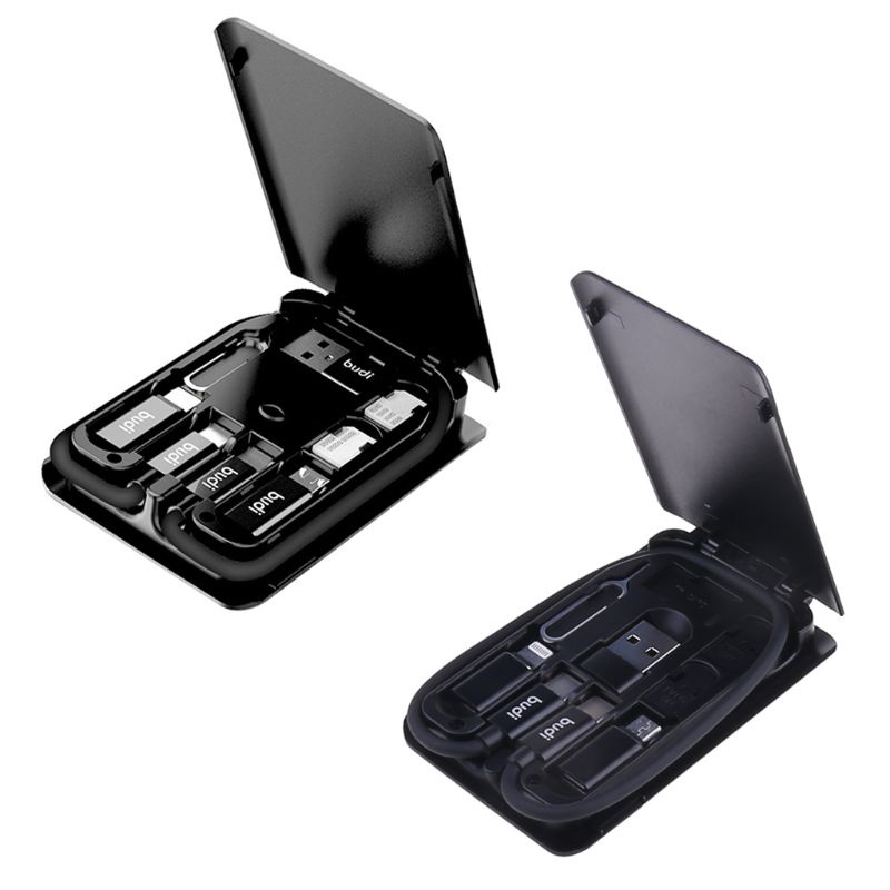 Cáp Dữ Liệu USB Type C Gắn Đèn LED Đa Năng Hỗ Trợ Thẻ Nhớ Không Dây