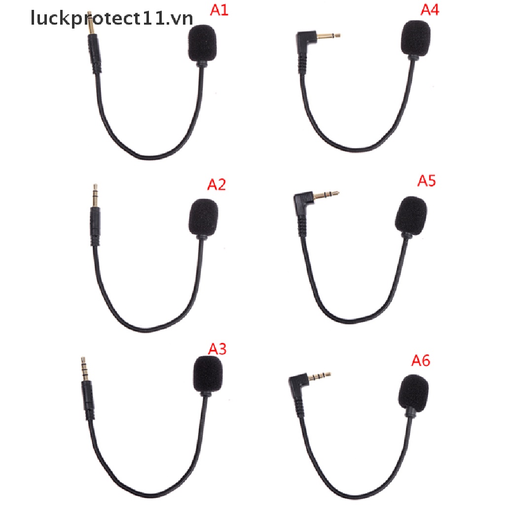 Mic thoại cỡ nhỏ âm thanh nổi HD giắc cắm 3.5mm dùng để chơi game