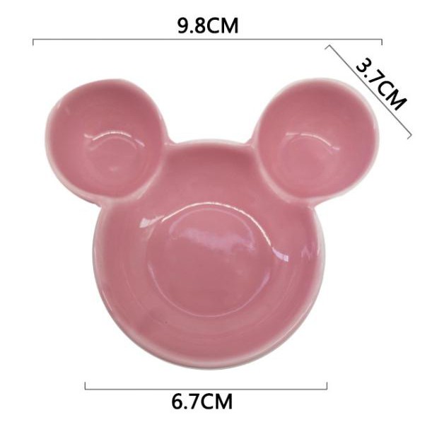 Bát sứ ăn dặm cho bé hình Mickey size mini 60ml