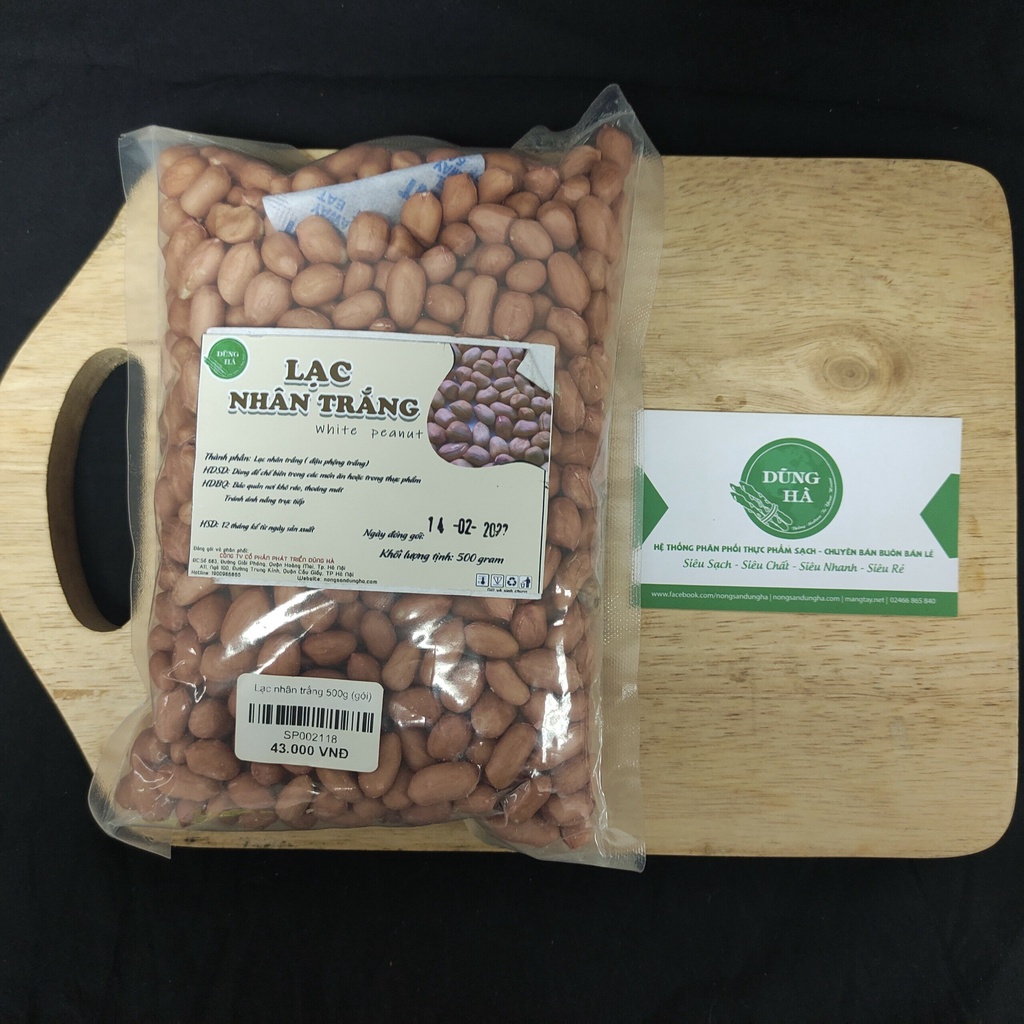 Lạc nhân trắng - Đậu phộng trắng