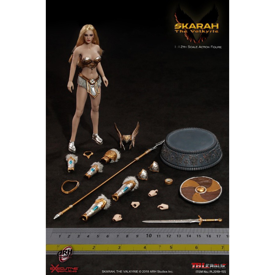 Mô Hình action figure 1/12 TBLeague Phicen PL2019-155 Skarah, The Valkyrie