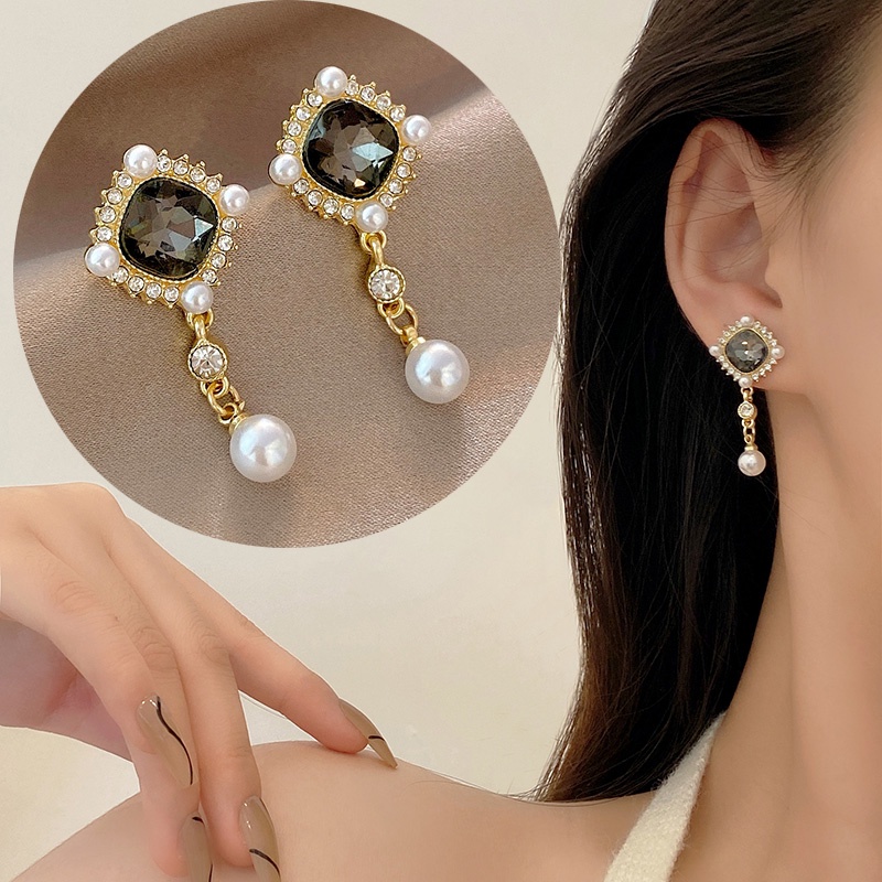 Bông Tai Ngọc Trai Thời Trang Hàn Quốc Đơn Giản