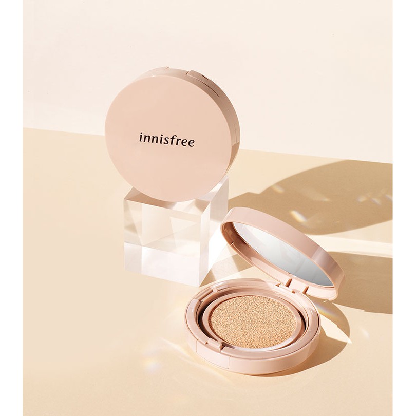 [Mã COSIF12 giảm 10% đơn 400K] Phấn nước trang điểm căng bóng innisfree Skin Fit Glow Cushion SPF34 PA++ 14g | BigBuy360 - bigbuy360.vn