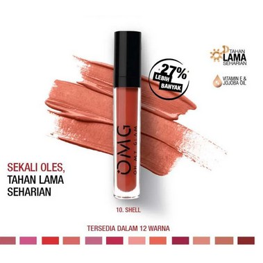 (hàng Mới Về) Son Kem Lì Lên Màu Chuẩn 3.5g Oh My Glam Kiss | BigBuy360 - bigbuy360.vn