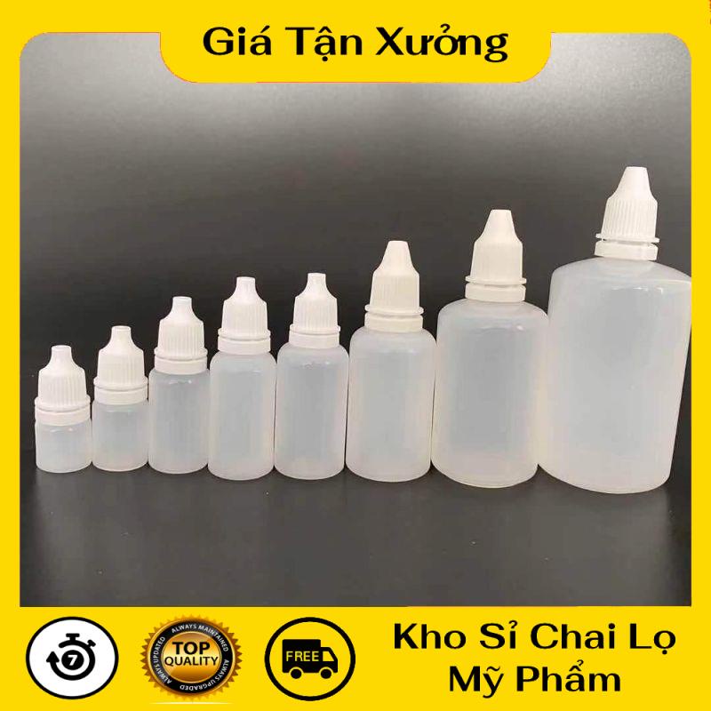 Lọ Nhựa ❤ TRÙM SỈ ❤ [100c] Lọ chai nhựa 5ml,10ml,30ml,50ml Granty chiết dung dịch mỹ phẩm , phụ kiện du lịch