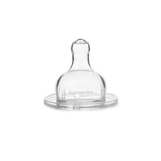NÚM TY SUAVINEX SILICONE THAY THẾ CAO CẤP - 3 TỐC ĐỘ
