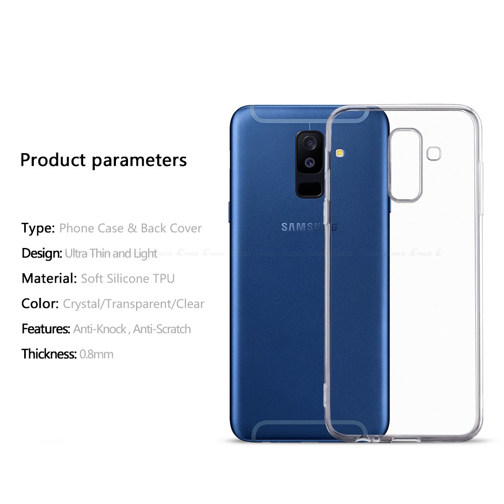 Ốp lưng dẻo silicon Samsung galaxy A6 + 2018