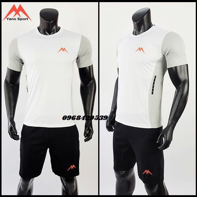 Bộ đồ tập gym nam phối màu cao cấp Yano sport | BigBuy360 - bigbuy360.vn