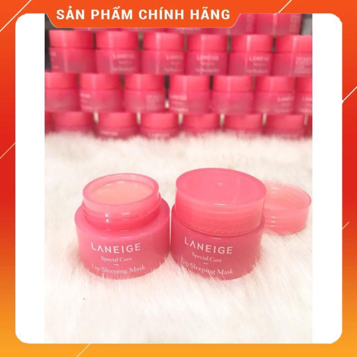 Mặt nạ ủ môi Laneige Mini chính hãng Hàn Quốc 𝐍𝐄𝐖 son ủ dưỡng môi, mặt nạ môi hộp 3 gam