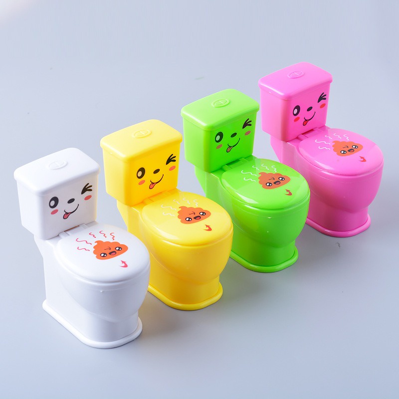 Đồ Chơi Bồn Cầu Phun Nước 3d Vui Nhộn Cho Người Lớn Và Trẻ Em Toilet nhà vệ sinh bắn nước