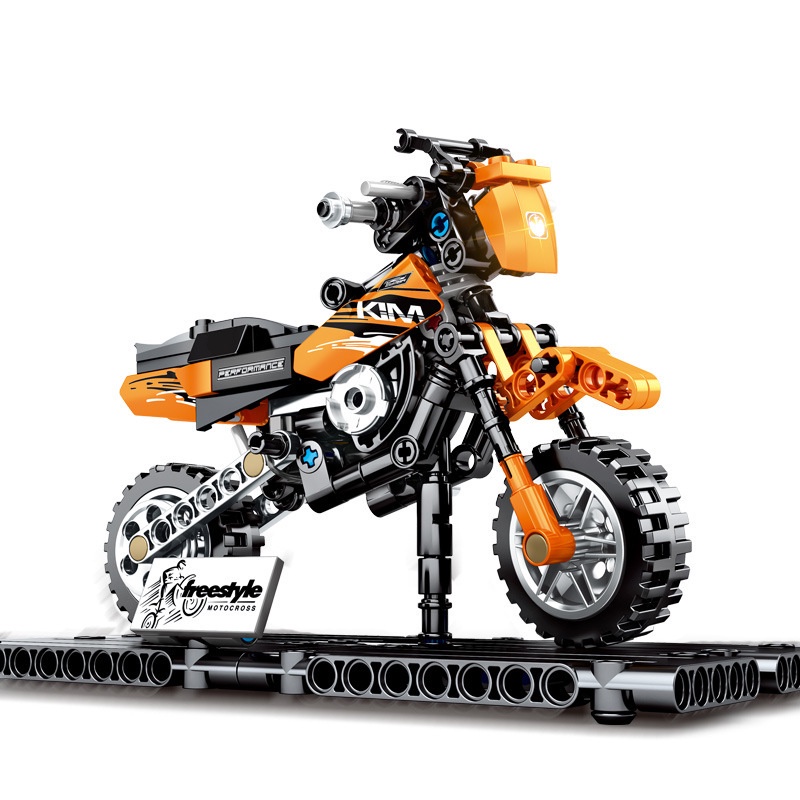 [RẺ VÔ ĐỊCH] Bộ Đồ Chơi lego mô hình lắp ráp xe máy motor Ducati Xếp Hình LEGO Xe Đua sembo block technic