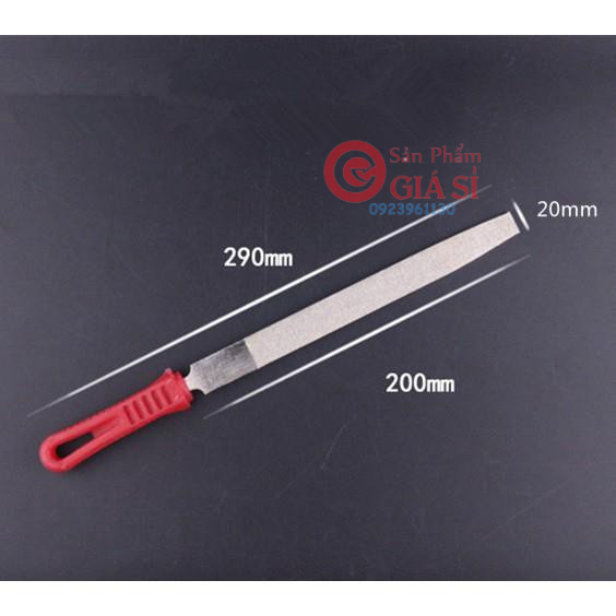 Dũa kim cương dẹt 8 inch ❤️freeship❤️