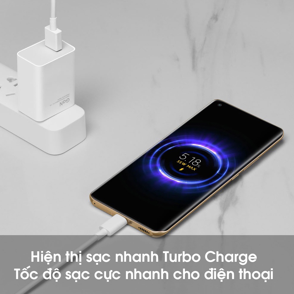 Bộ Sạc nhanh Xiaomi GaN 33W / 55W / 67W Qstore - Bộ Sạc Gan Xiaomi Mi 11 Sạc Siêu Nhanh, Củ sạc 33W, 55W, 67W