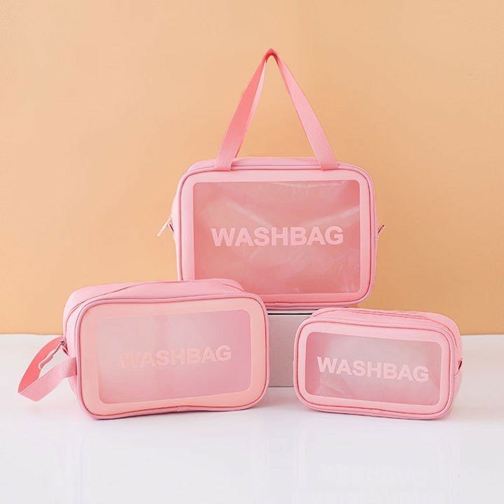 PVN24555 Túi đựng mỹ phẩm/ Đồ trang điểm du lịch chống thấm nước Washbag - Hàng đẹp T2