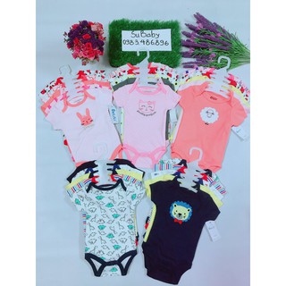 Set 5 body cộc tay bé trai/gái xuất Mỹ