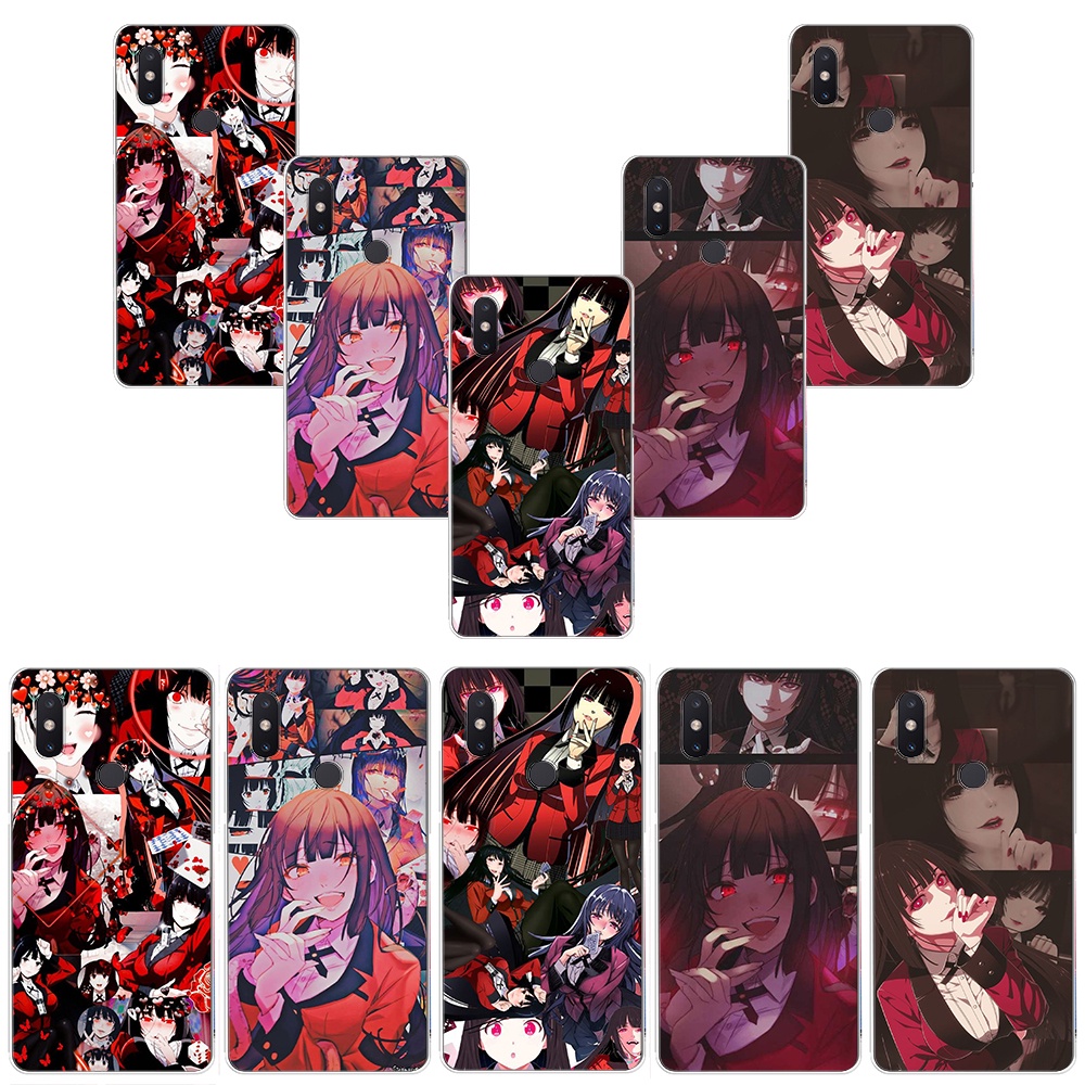 Ốp điện thoại silicone mềm trong suốt hình anime Jabami Yumeko cho Samsung Galaxy A10 A10s A11 A20 A30 A20S A21S A30S A50 A50S A51 B17