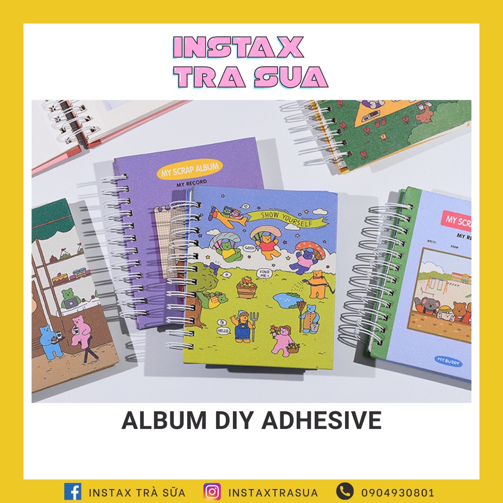 Album dán ảnh - Self Adhesive Photo Album