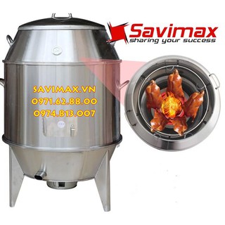 Lu quay vịt inox 80,Lu nướng gà vịt 80 cm bằng inox 304