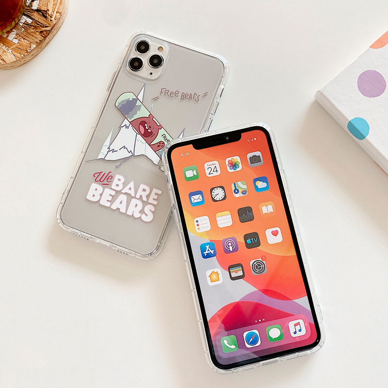 Ốp lưng Samsung Galaxy A10 A20 A30 A50 A30S A50S A70 A70S A7 2018 A750 A51 A71 A21S J7 Prime Vỏ bọc điện thoại TPU hình gấu mềm dễ thương | BigBuy360 - bigbuy360.vn