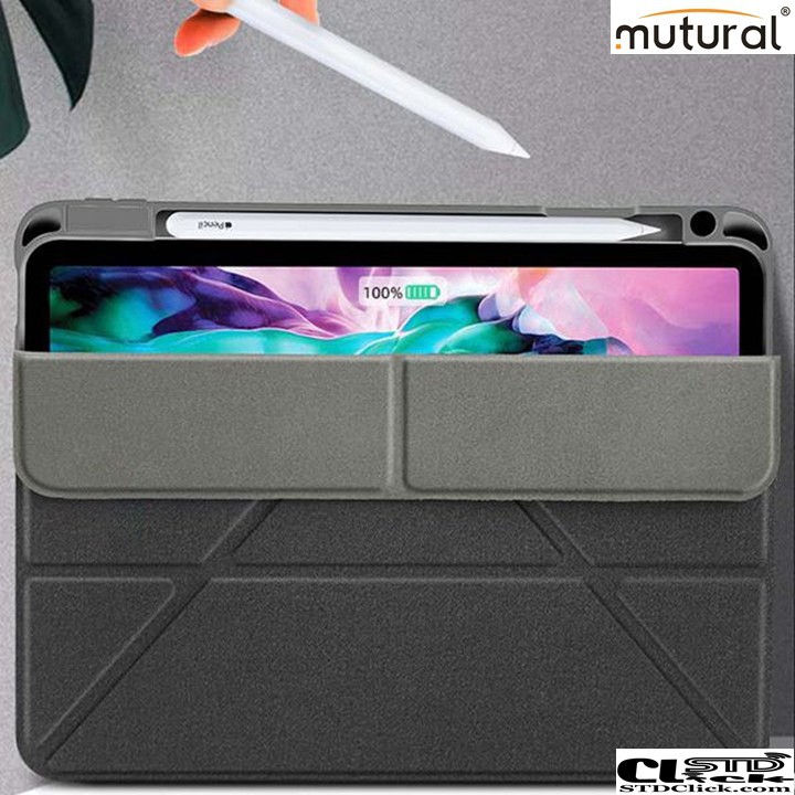 BAO DA IPAD AIR 5 - AIR 10.9 2022 - AIR 4 - AIR 10.9 2020 - PRO 11 2020 MUTURAL CÓ KHE BÚT CHÍNH HÃNG - HÀNG CHUẨN