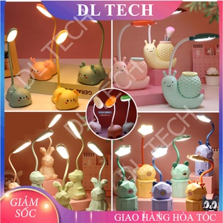 Đèn ngủ kiêm đèn học pin sạc đa năng dễ thương YW909 DL TECH
