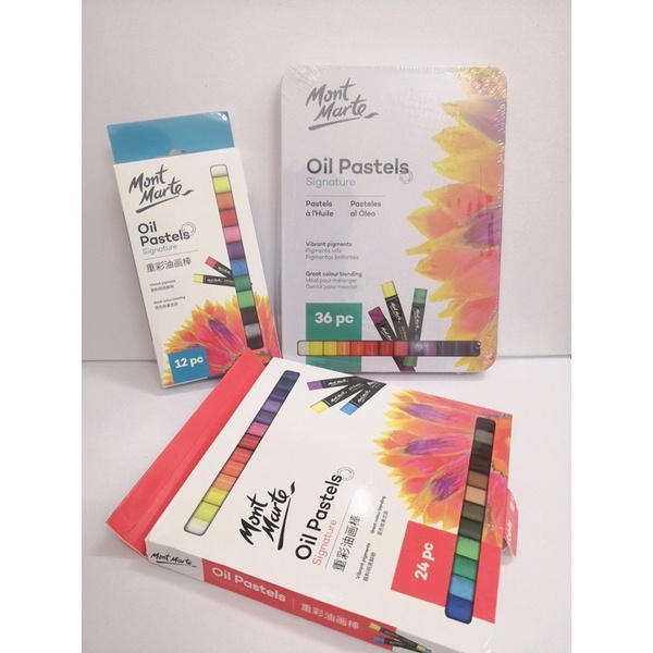 Sáp màu dầu oil pastels Mont Marte