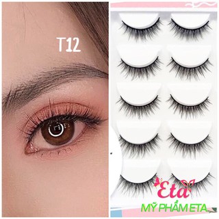 Mi chồn 5 đôi mã T12 MẢNH DÀI TỰ NHIÊN, siêu xinh