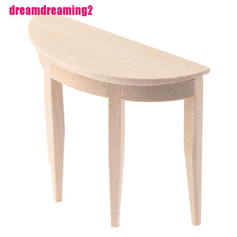 Bàn Gỗ Trang Trí Nhà Búp Bê Tỉ Lệ 1: 1
