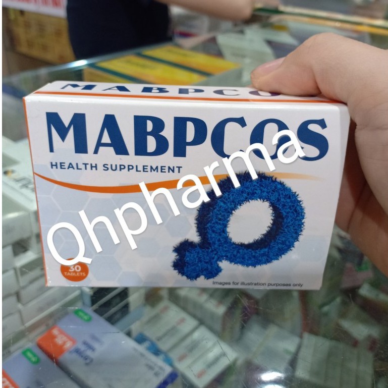Viên uống MABPCOS hộp 30 viên giúp bổ sung dưỡng chất cho nữ giới chuẩn bị mang thai