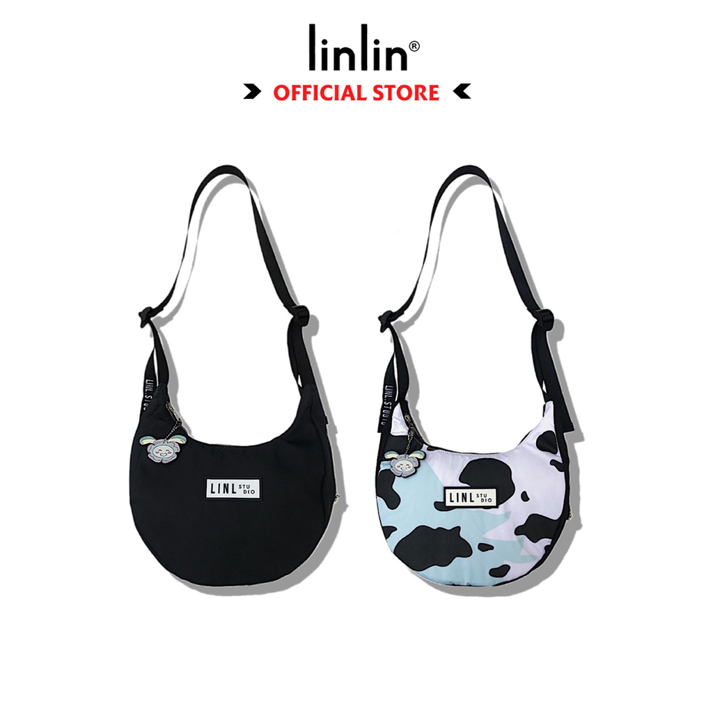 Túi Đeo Chéo LINL Mun Bag - 2 Màu : Đen / Minty Cow