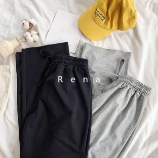 Quần nỉ ống rộng freesize