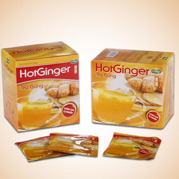 Trà gừng Cozy HotGinger hộp 200g