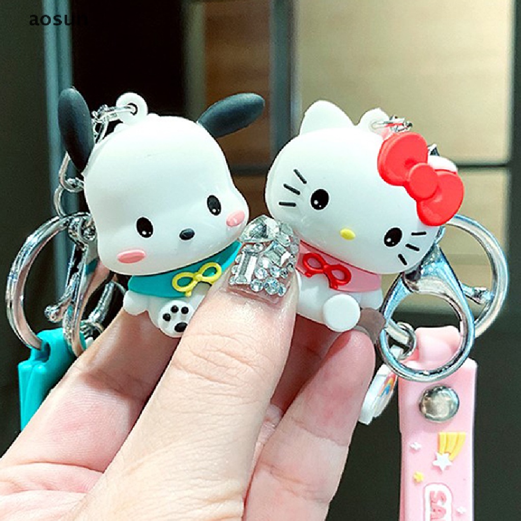 Móc khóa kitty kuromi my melody cinnamoroll dễ thương đáng yêu