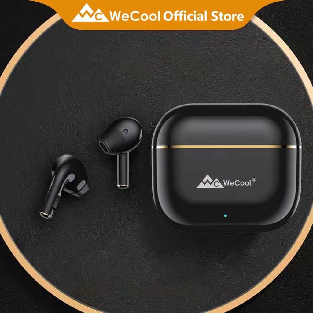 Tai nghe không dây WeCool H1 Bluetooth 5.2 âm thanh nổi HD chơi game được có độ trễ thấp và micro