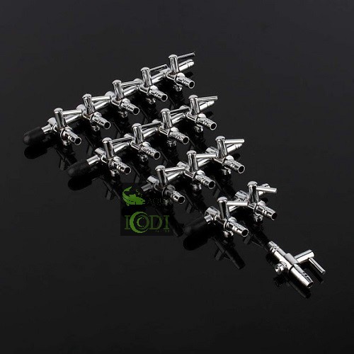 Van chia oxy inox 1 đầu - 3 đầu bể cá cảnh