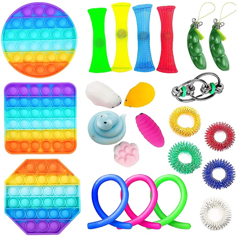 Set 23 Gói Đồ Chơi Cầm Tay Giúp Giảm Căng Thẳng