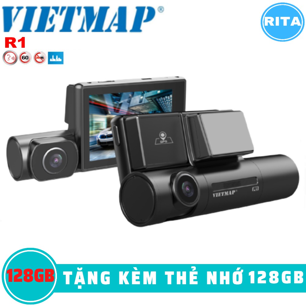 [Kèm Thẻ Nhớ 128Gb] Camera Hành Trình Vietmap R1