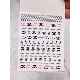 sticker 3d thương hiệu dán móng tay nail