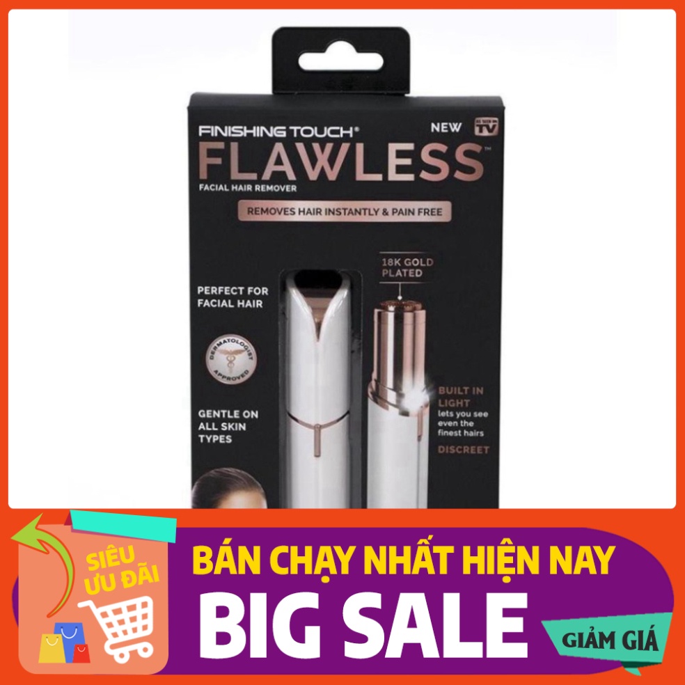 [FREE SHIP] 💥[GIÁ RẺ SỐ 1]💥Máy tẩy lông mặt và toàn thân tự động cầm tay cao cấp Flawless HÀNG CHÍNH HÃNG💥SIÊU HOT💥