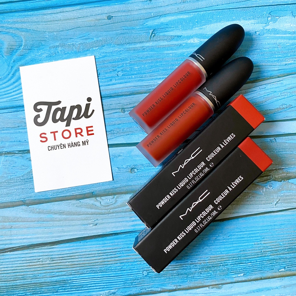 Son MAC dòng Powder Kiss Liquid Lip Colour Full Size